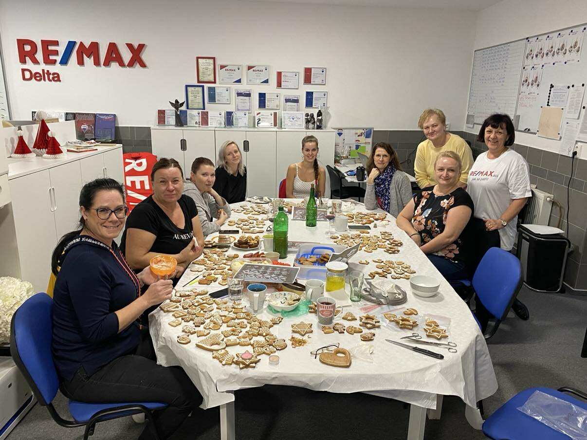 Společné setkání v kanceláři REMAX Delta